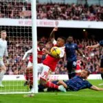 Five star Arsenal is back at the top of the Premier League