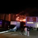 russian fighter jet crashes into ukrainian building