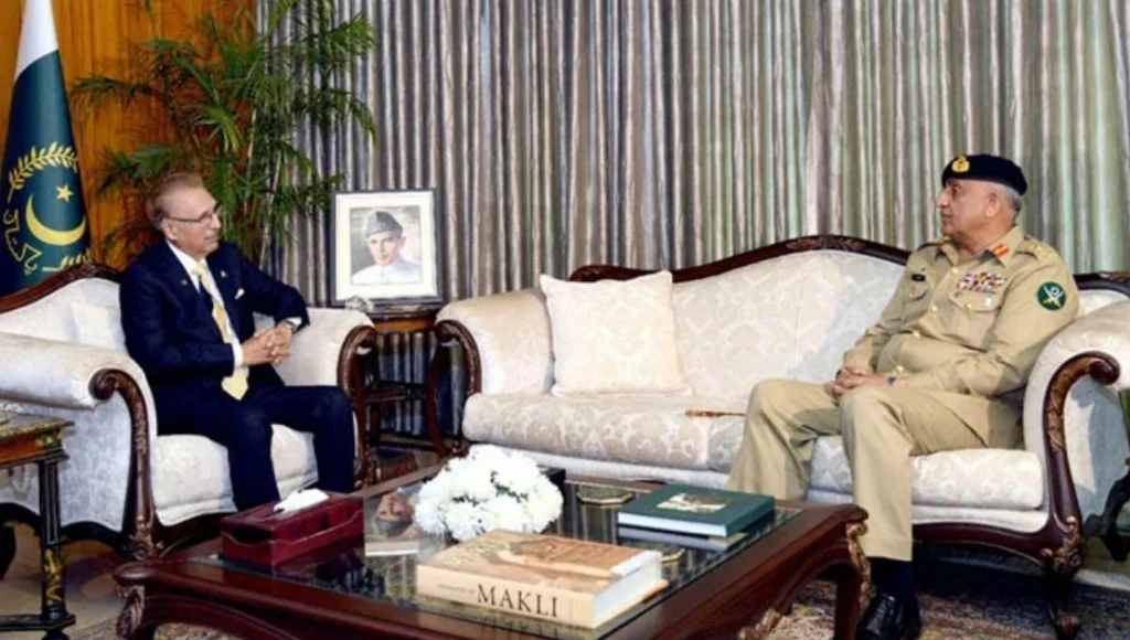 Gen Bajwa meets the PM and the president on his final day 1
