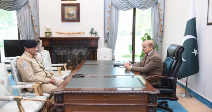 Gen Bajwa meets the PM and the president on his final day