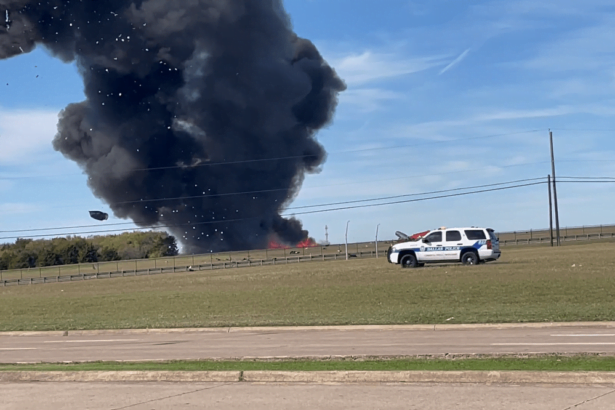 plane crash at airshow in dallas