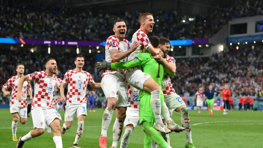 Crotia defeated japan